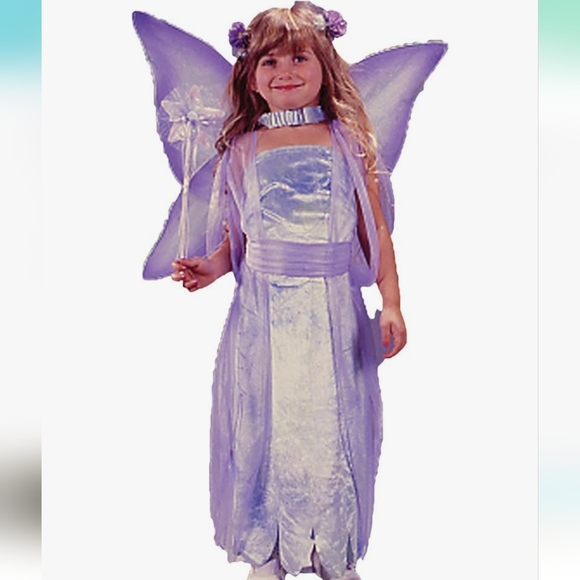 Watercolor Fairy - Purple Child Halloween Costume - Picture 2 of 2